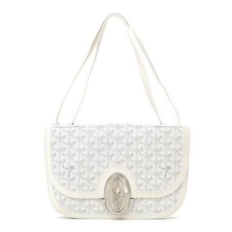 white goyard clutch|goyard 233 bag price.